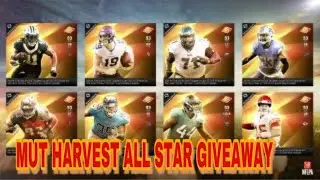 MUT HARVEST ALLSTAR GIVEAWAY AT 150 LIKES!! MADDEN 19 ULTIMATE TEAM