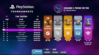 Top 5 : 7.659 Seconds.  Challenge 3: Pressed For Time