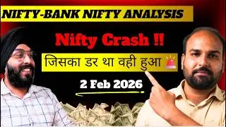 Nifty & Bank Nifty Price Action Analysis For 2 Feb 2026