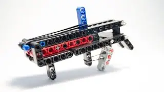 LEGO Technic | Simple and small working gun mechanism
