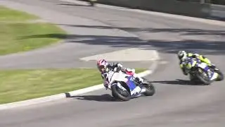 Imatra road races 2019 Davey Todd vs. Danny Webb