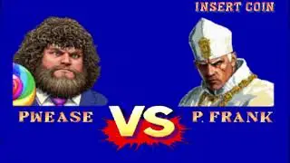 Street Fighter 2 Champion Edition - JD Vance (Pwease)  V Pope Francis (AI Parody)