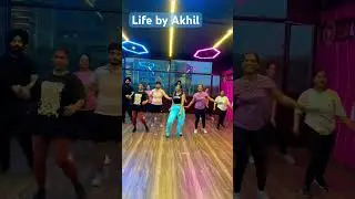Life by @akhil #trendingsongs # #punjabi #punjabisong #workout #bhangra #easydancesteps