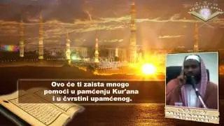 SAVJETI kako postati HAFIZ Kur'ana_! Šejh Muhamed Muhtar Eš-Šenkiti