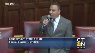 State Senator Rob Sampson Absentee Ballot Voting Special Session 7-28-2020