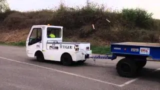 Taylor Dunn TC-50E Electric Tow Tractor  Plant Application