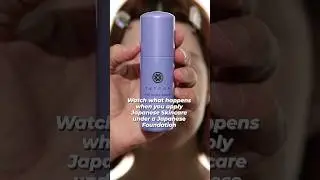 Japanese skincare with a Japanese Foundation gives the most beautiful lit within glow.