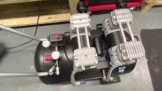 SIP QT100/10 Low Noise Air Compressor Fill time and Performance