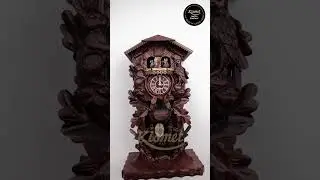 KQ 36 -Original Quartz German Cuckoo Clock  #cuckooclocks #Blackforest #Madeingermany