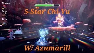 5 Star Chi-Yu Raid / Solo Build With Azumarill / STRAT IN DESCRIPTION