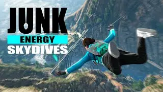 GTA: Online. &bull; Junk Energy Skydives. &bull; Sandy Shores Airfield location. &bull; 10 checkpoints. &bull; Gold. &bull; 🪂