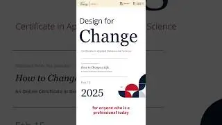 Driving Change | AshokaX's Latest Course on Behavioural Science
