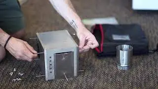Seek Outside Titanium Stove Set Up