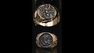 How We Turn An Old Coin into a Vintage Ring #mdtcjewelry #craftsmanship #jewelrymaking #oldcoinbuyer