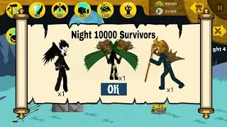 Night 10000 Survivors Unlock All Archer Limited | Stick War Legacy