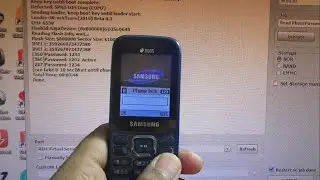 Samsung B310E phone lock remove by UMT.