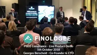 PSD2 Compliance product live demo @ KPMG-Finologee PSD2 Breakfast - Promo Clip