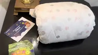 Unboxing and review of Keababies toddler pillow My Little Dreamy Pillow 