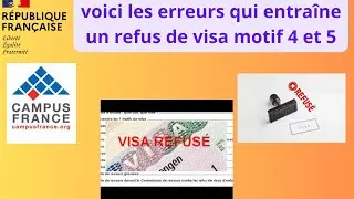 Campus France ne commets pas ses erreurs si tu veux avoir le visa étudiant@MoneyMindset