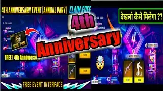 4th Anniversary event rewards free emote Free fire new event. gaming 999 official.