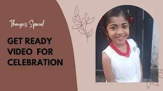 Get Ready video #make up for kids #girls hairstyle #matching accessories #Christmas look #ytshort 