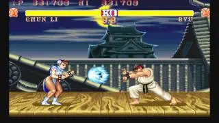 Street Fighter 2 Champion Edition | Chun-Li vs Ryu