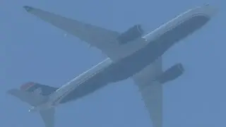 Airbus A330-243 N279AY US Airways enroute Barcelona - Philadelphia