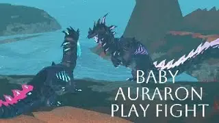 Juvenile Auraron Play Fight / Wholesome moment in Creatures of Sonaria