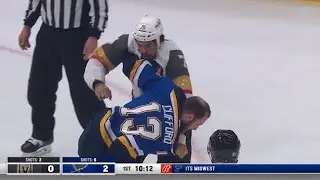 Ryan Reaves Fights Kyle Clifford
