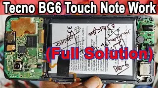 Tecno Spark GO 2024 BG6 Touch note work solution Techno touch solution by kamlesh reparing