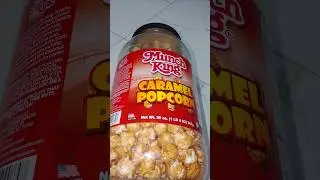 Unboxing Sweet Caramel popcorn 🍿#asmr #short #viral #satisfying #trend