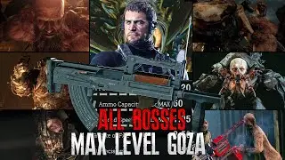 RESIDENT EVIL 4 REMAKE - MAX LEVEL GROZA (LE 5) VS ALL BOSSES with CHRIS REDFIELD & JILL VALENTINE