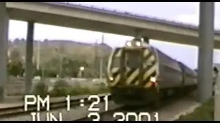 Amtrak and BNSF in San Diego - June 2001