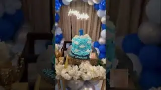 My Nephew's 1st Birthday 🩷 #fyp #viral #birthday #cute #birthdaycake