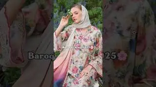 ✨ Baroque Summer 2025 | New Digital Printed Lawn 3PC Collection ✨ | Stylish Summer Suits 🌸#fashion