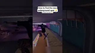 How to find the new underground spot in Skate 4 Season 2📚💡 #ultimateoftimes #skateclips #skate4