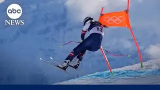 Lindsey Vonn's heartbreak as she crashes during race, airlifted to hospital