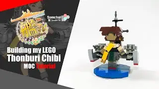 LEGO KanColle Thonburi Chibi MOC Tutorial | Somchai Ud