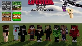 LASSI SMP SEASON 1 IS BACK 24/7 EVERYONE CAN JOIN CRAFTING AND BUILDING,PE,JAVA,BEDROCK |IMGAMERAJAY