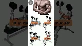 LOS MEJORES #EJERCICIOS PARA #PECHO CON #MANCUERNAS | #gym #gymworkout #chestworkout