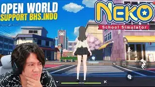 Mirip Sakura Simulator! Gamenya Seruu & Kocak🤣Neko School Simulator (Open World)