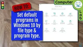 How To: Set default programs in Windows 10