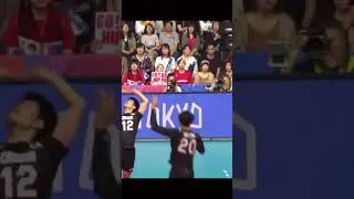 Crazy jump and won the set #volleyballworld #epicvolleyball #volley #sports #attack