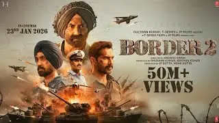 BORDER 2 (Trailer) | Sunny Deol, Varun, Diljit, Ahan | Anurag S | JP Dutta, Bhushan K | 23-Jan-2026