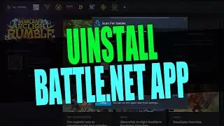Uninstall Battle Net app in Windows