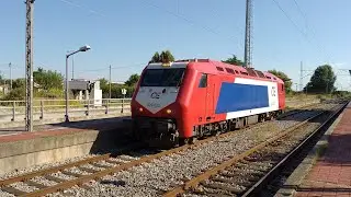 🇬🇷 HELLENIC TRAIN InterCity, Regional and Freight Trains at Korinos (August 2023)