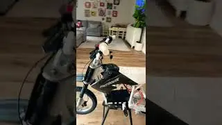Tuff? #rap #music #dirtbike #razor #ebike #surron #fyp #shorts #clean #fast