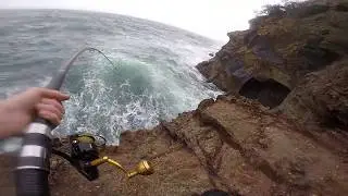 MASSIVE Silver Drummer Battle on the rocks!