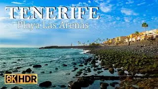 Playa de las Arenas  - Playa de Punta Larga  -  Tenerife   -  Canary Islands   -   Spain  8K