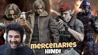 THE MERCENARIES | Resident Evil 4 Remake Gameplay Hindi India